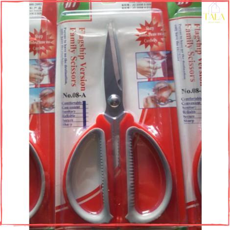 Kéo No.08 cắt giấy, vải, dụng cụ văn phòng lưỡi inox