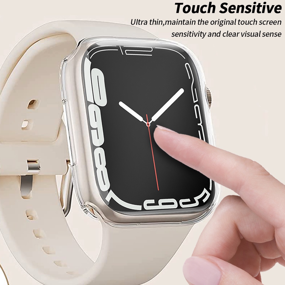 Miếng Dán Bảo Vệ Mặt Đồng Hồ Thông Minh Apple 7 45mm 41mm series 6 5 4 sharp 3 44mm 42mm 49MM