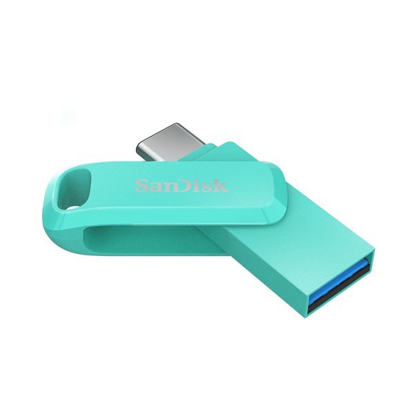 Ổ Cứng Sandisk Ultra Dual Drive Go Otg Type-C 64gb Usb 3.1 - Green