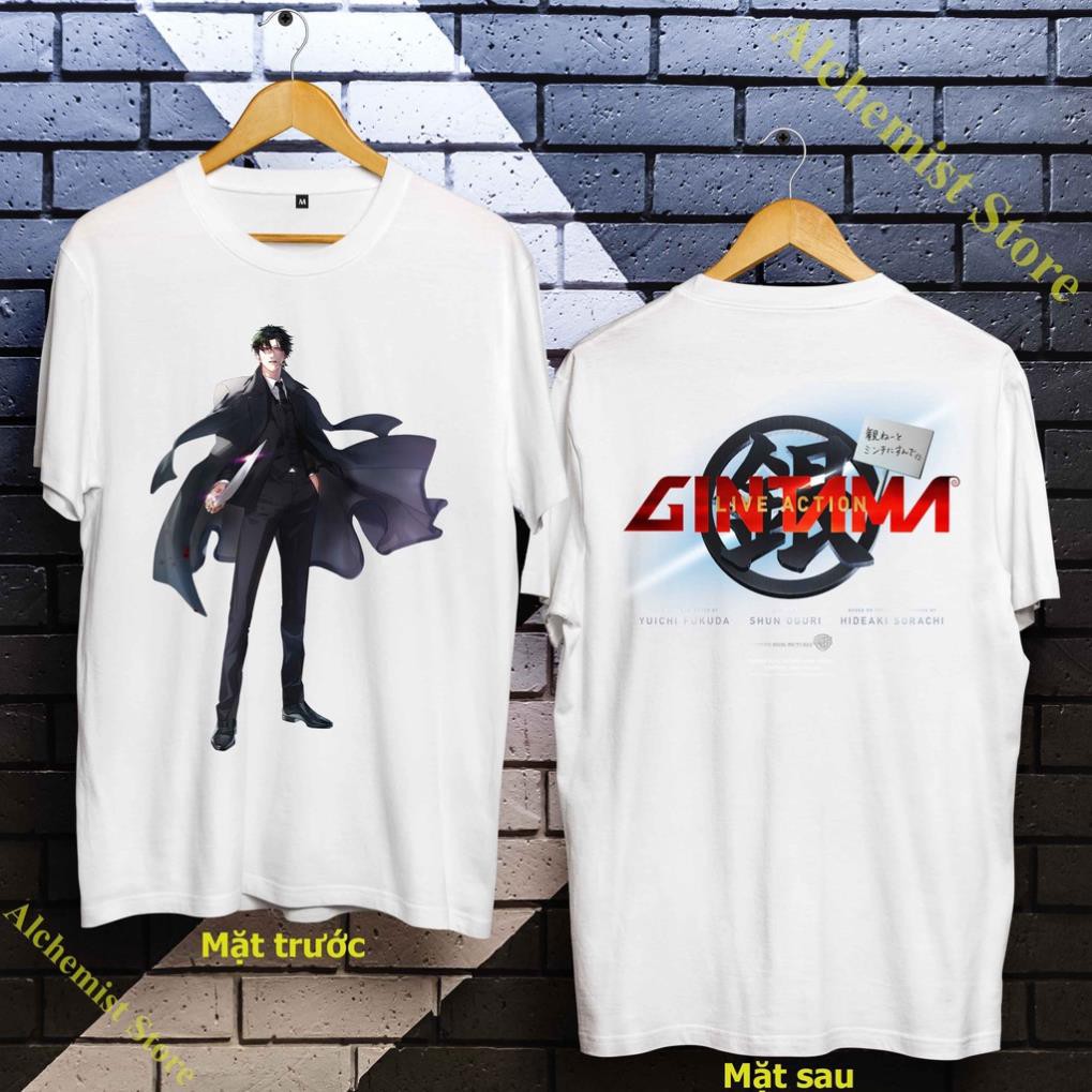 [SALE SẬP SÀN] 💯 Áo Phông Hijikata Toshiro - Áo Phông Gintama mềm mại - thoáng mát - GTM-013