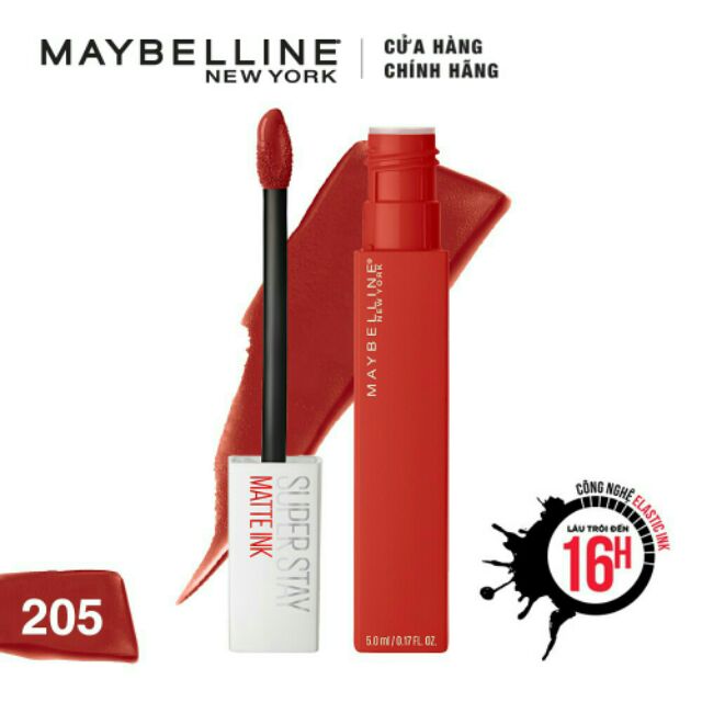 SON LÌ MAYBELINE SUPER STAY MATTE INK MAYBELLINE | Thế Giới Skin Care