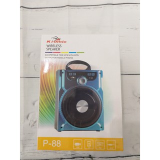 LOA BLUETOOTH KIOMIC P88/P89 TẶNG KÈM MICRO ( GIAO MÀU NGẪU NHIÊN)