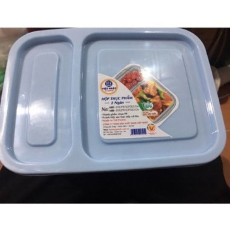 Hộp thực phẩm 2 ngăn cao cấp hàng Việt nhật