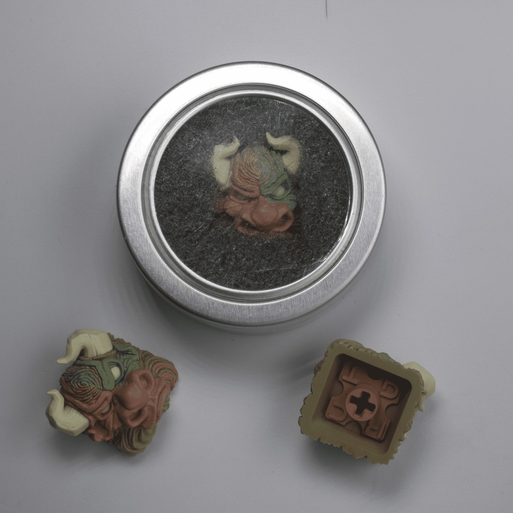 Nút bàn phím cơ Bull V2 Retro Beige