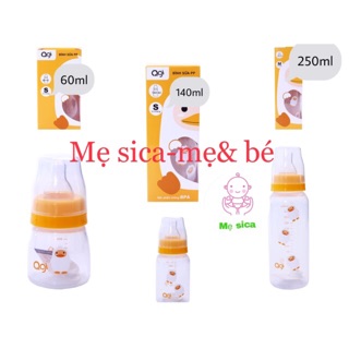 Bình sữa Agi PP PBA 60ml/120ml/240ml(mẫu mới)