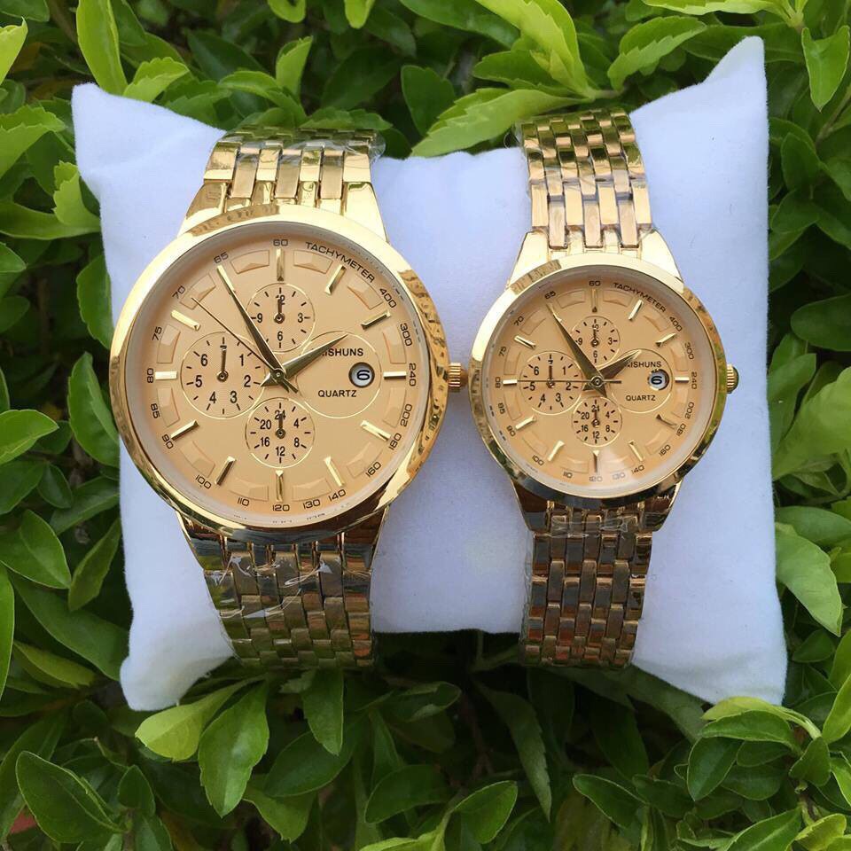 Đồng Hồ Nam BAISHUNS "KHỞI NGHIỆP" màu vàng may mắn và thành công | BigBuy360 - bigbuy360.vn