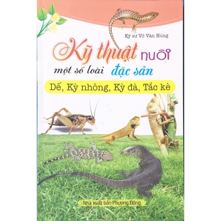 Sách - Kỹ Thuật nuôi một số loài đặc sản