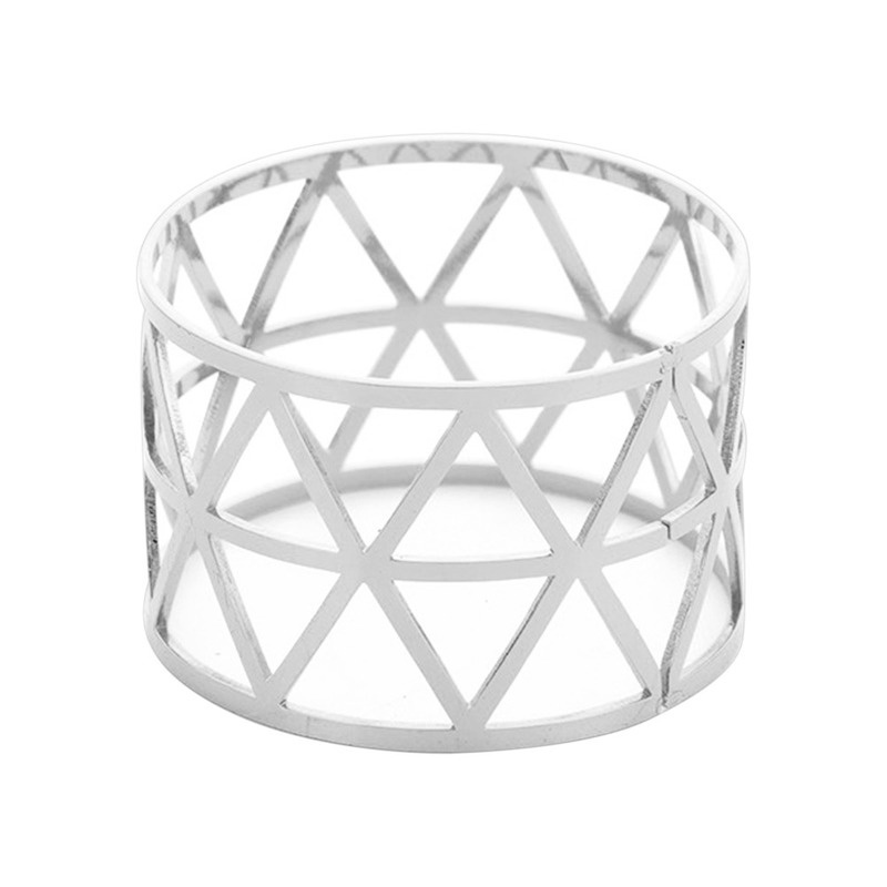 Vòng Giữ Khăn Ăn Bằng Kim Loại Hình Tròn Tiện Dụng CR1