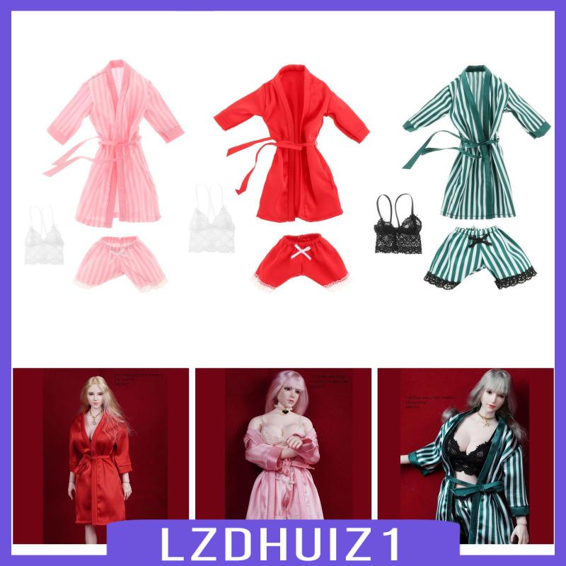 Bộ Đồ Ngủ 3 Quần Short Tỉ Lệ 1 / 6 Dành Cho Búp Bê 12 ''