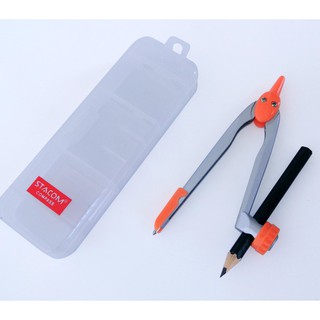 Compa Chì Gỗ Stacom CS101A | Compass Học Sinh CS101A