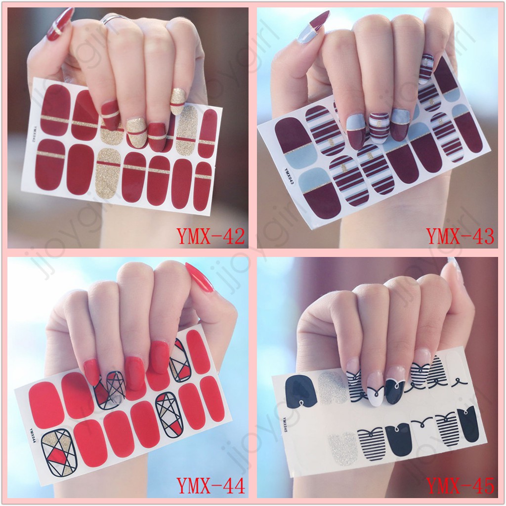 [Hàng mới về] Miếng dán móng tay không thấm ngộ nghĩnh độc đáo