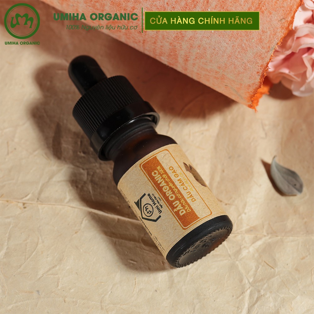 Dầu Cám Gạo Nguyên Chất Umiha 10ml | Virgin rice bran oil 100% Organic | BigBuy360 - bigbuy360.vn