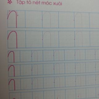 Vở tập tô nét cơ bản
