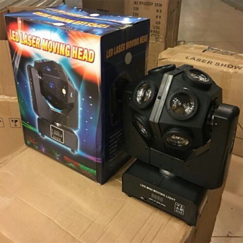 Đèn Moving 12 mắt 1 đầu