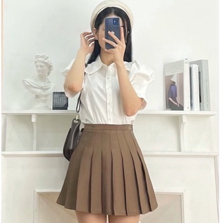 (Ảnh Thật) Chân váy xếp ly Hàn Quốc