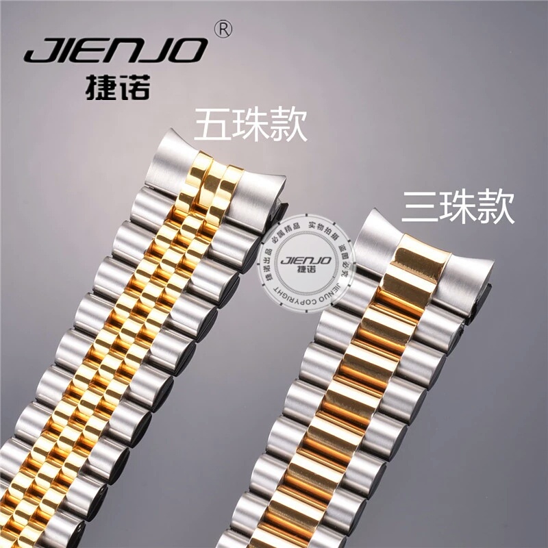 Phụ Kiện Khóa Dây Đồng Hồ Đeo Tay Bằng Thép 16mm Cho Nam Rolex