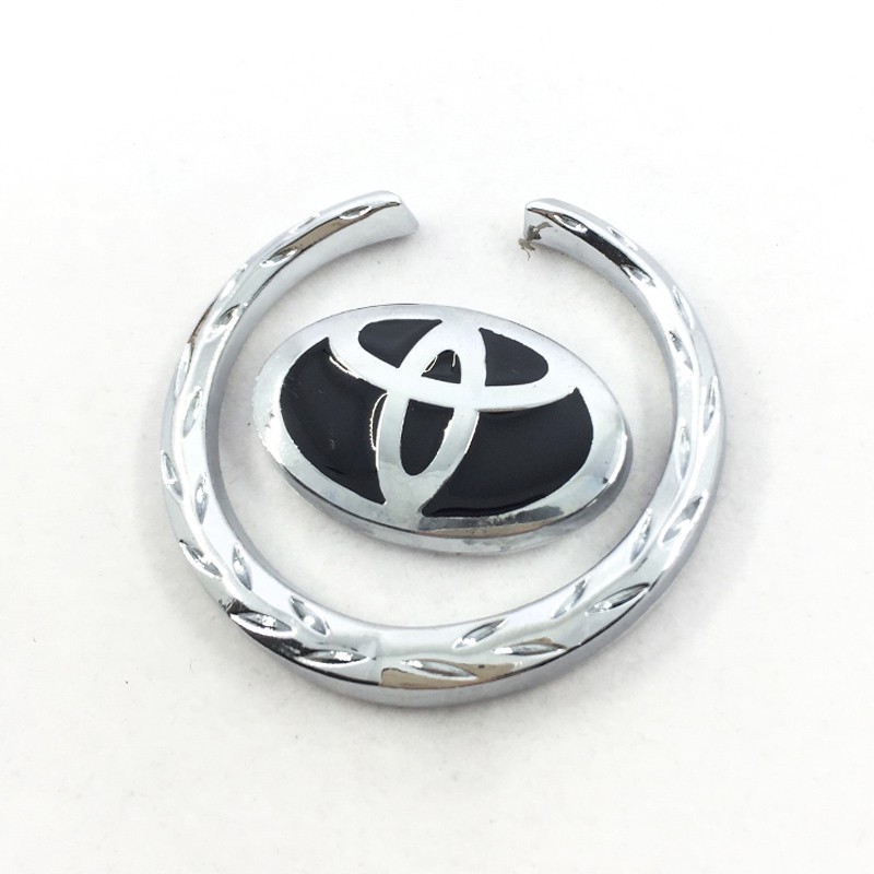Logo Kim Loại Trang Trí Xe Hơi Toyota - 1 Cái