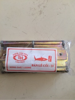 Bản lề cối mạ vàng số 14
