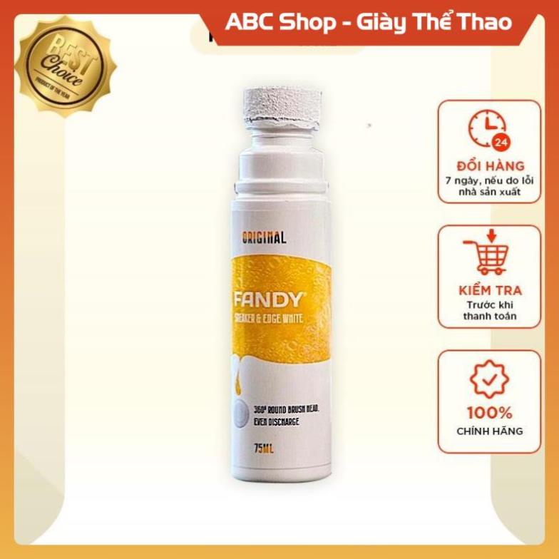 [FreeShip+ Hàng Xịn] Bình Tẩy Ố Đế Giày , Dung Dịch Tẩy Ố Đế Repaint Giày Chuyên Dụng 75ml SIÊU SẠCH