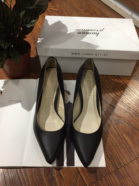 Cao gót 7cm da thật