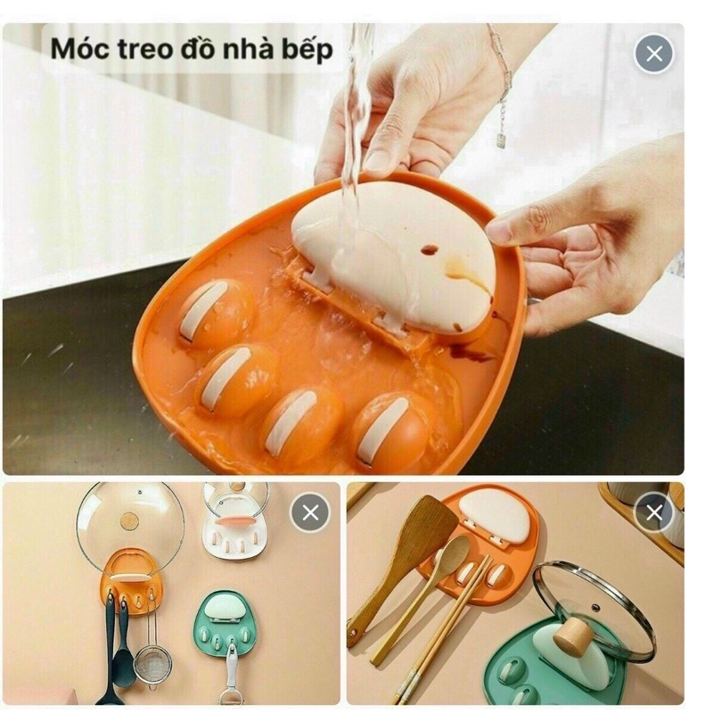 GIÁ ĐỂ NẮP NỒI , MUỐNG ĐŨA , TREO TƯỜNG ĐA NĂNG