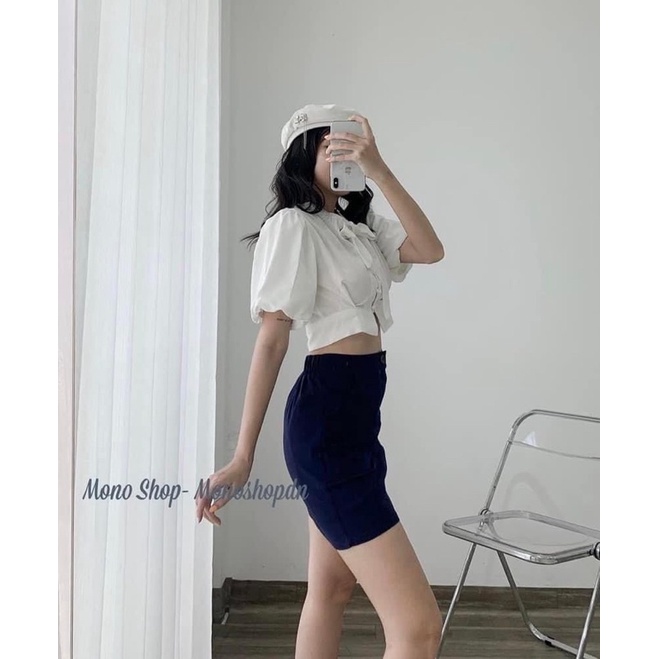 Set Áo Sơ Mi Kèm Chân Váy