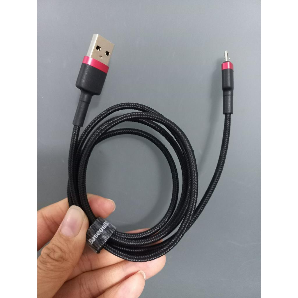 Cáp sạc và dữ liệuUsb - Micro cho điện thoại Androids dòng điện 2A Baseus Cafule 1m / 2m  _ Màu ngẫu nhiên
