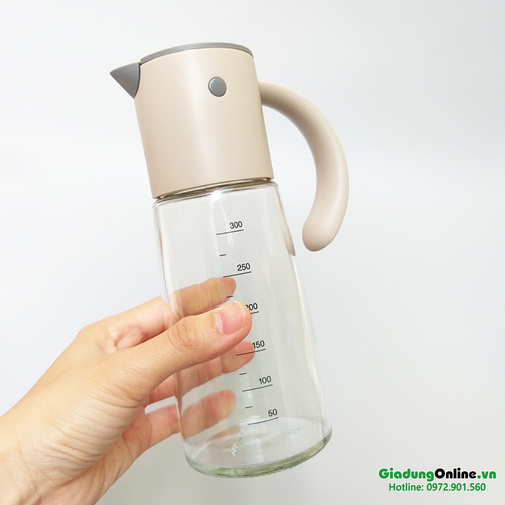 [Lock&Lock] Bình rót dầu Bird Oil Bottle LLG706 300ML nắp tự động,  có chia vạch | BigBuy360 - bigbuy360.vn