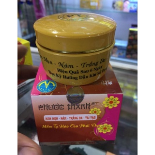 Kem mụn - nám-trắng da phước thanh 10g.