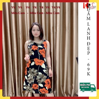 [XẢ 69K] dầm nữ, đầm lanh dáng suông rất dễ mặc, mát, nhẹ, thoải mái , giá hạt rẻ là những gì shop mang đên cho các chj