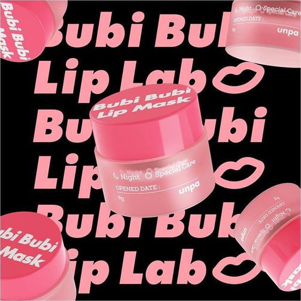 Mặt Nạ ủ Môi Bubi Bubi Lip Mask - Làm mềm và hồng môi bôi đêm By Unpa