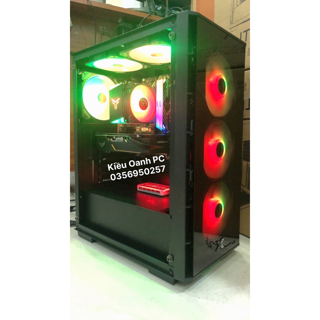 Vỏ Case Xigmatek Elite One 3FX Gaming ATX sẵn 3 Fan X22 ARGB , hàng chính hãng