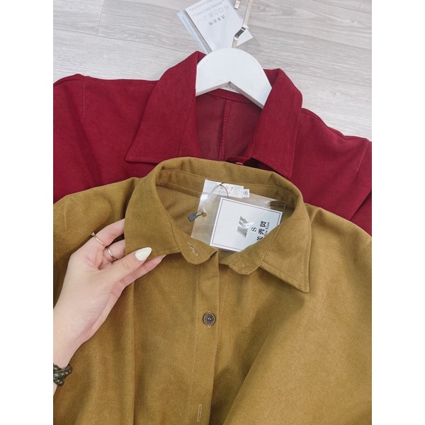 VN879 - VÁY SƠ MI DÁNG DÀI ĐAN EO DÀI TAY