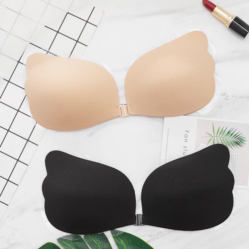 Áo Dán Silicon Softie Nâng Ngực Tạo Khe Hình Cánh Tiên Cài Trước P15