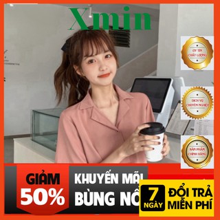 Áo Sơ Mi Tay Ngắn Cổ Bẻ Phong Cách hihishophaha aosomiredep