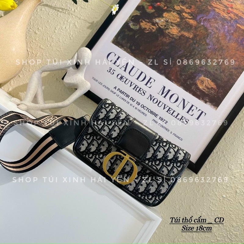 túi đeo chéo, túi đeo vai vải thổ cẩm tang cD treo dây đeo bản to thơi trang cute sang chảnh