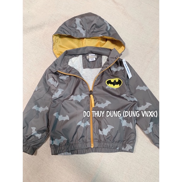 Áo khoác gió bé trai