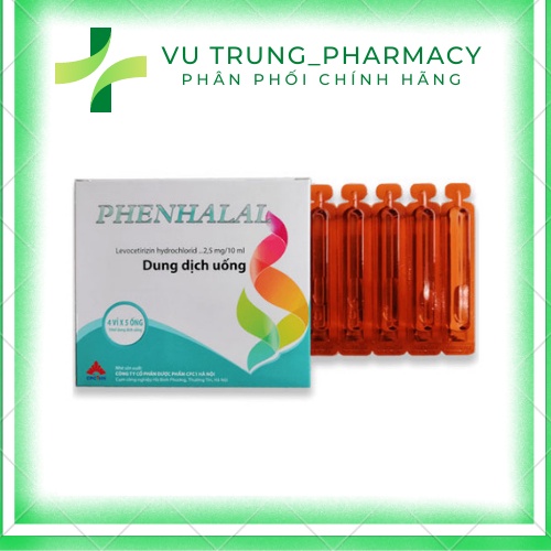 Dung dịch uống Phenhalal - Giúp phòng chống và hỗ trợ các trường hợp dị ứng hiệu quả(THỰC PHẨM CHỨC NĂNG)