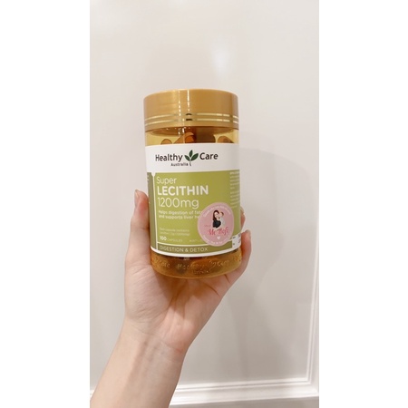Mầm đậu nành đẹp da, cân bằng nội tiết tố Healthy Care Super Lecithin - Mẹ Rofi