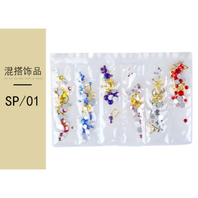 Sét charm trang trí móng tay SULLMAR