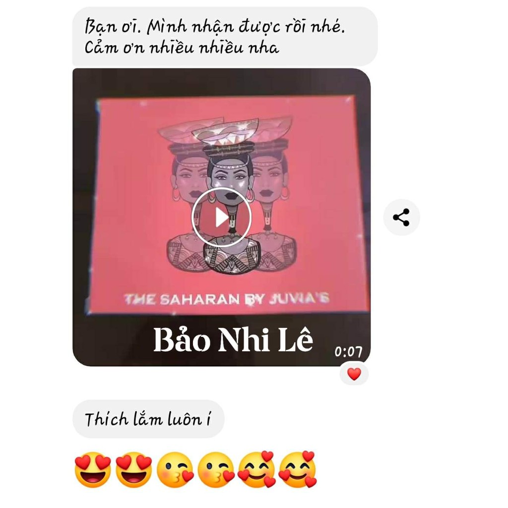 [CÓ SĂN-HỘP GIẤY HƠI XẤU] Bảng phấn mắt The Saharan by Juvia's | BigBuy360 - bigbuy360.vn