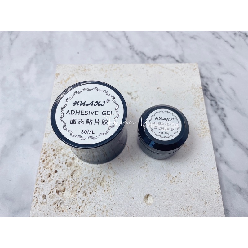 gel định hình gắn móng úp nặn tạo hình đi nổi siêu chắc hũ 10g và 30ml huaxi