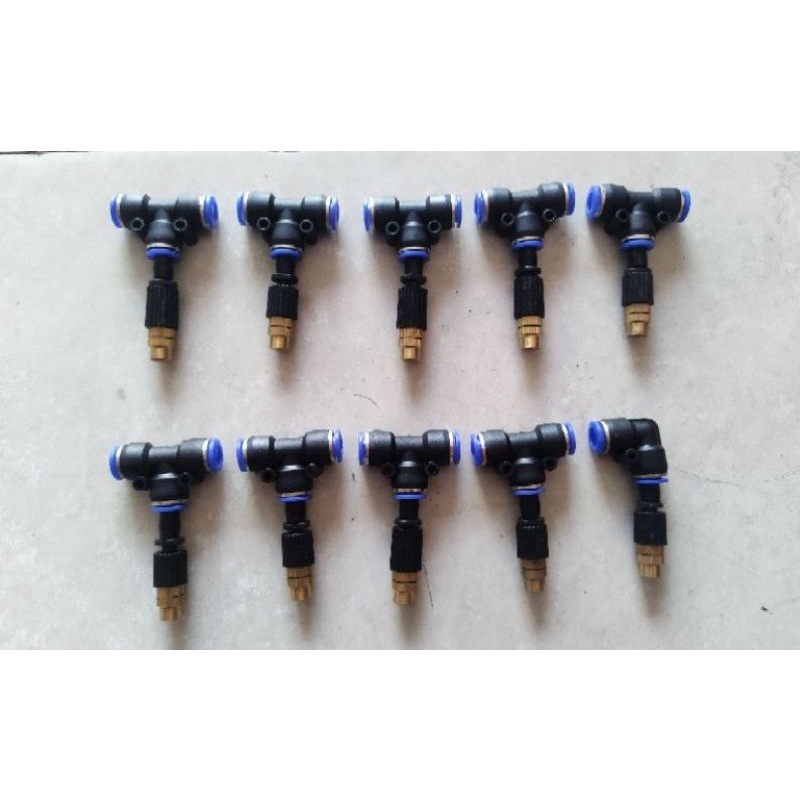 combo 10 bộ kit phun sương tưới cây