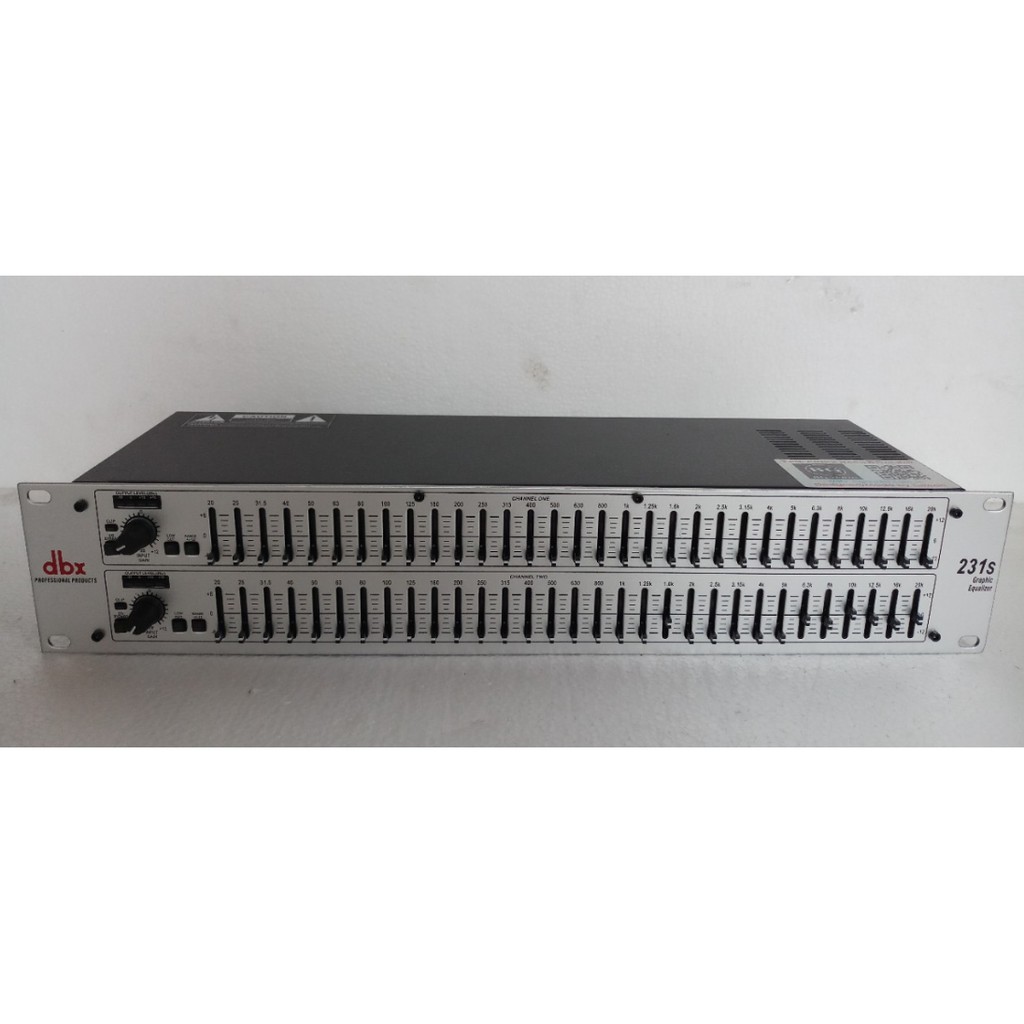 Lọc âm dbx 231S, bộ chỉnh âm equalizer của thương hiệu DBX