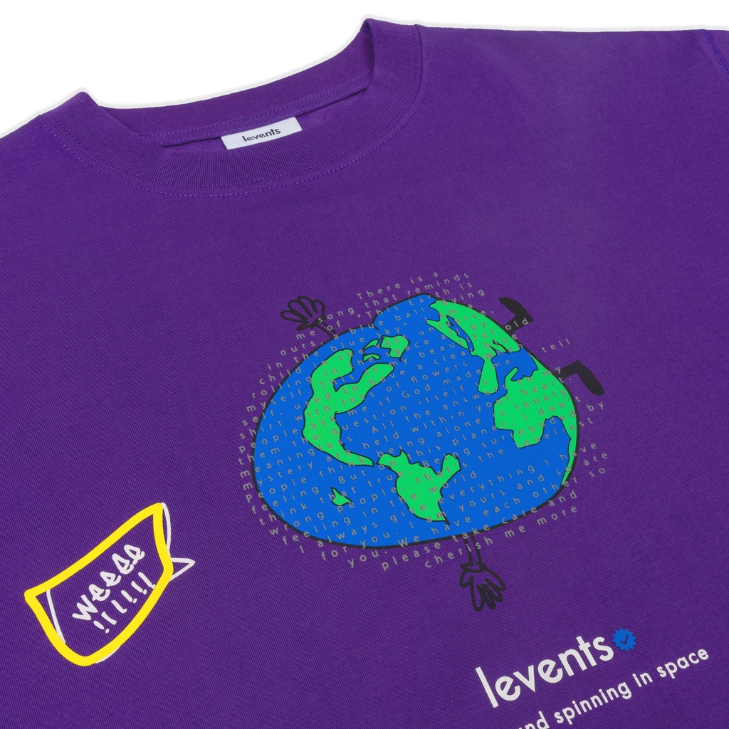 Áo Thun Levents Earth/ Purple