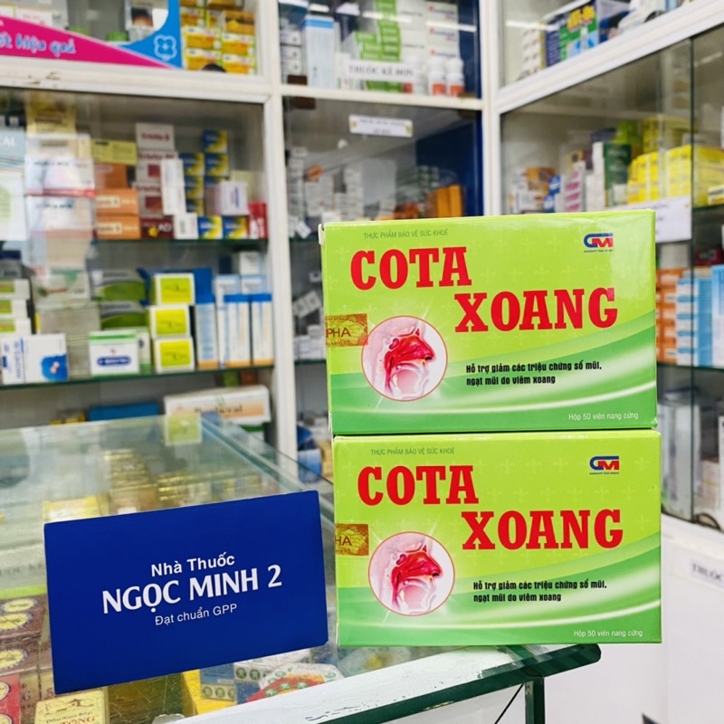 ✅ [Chính Hãng] COTA XOAN COTA XOANG ( hộp 50 viên ) hổ trợ viêm mũi dị ứng Viêm xoang