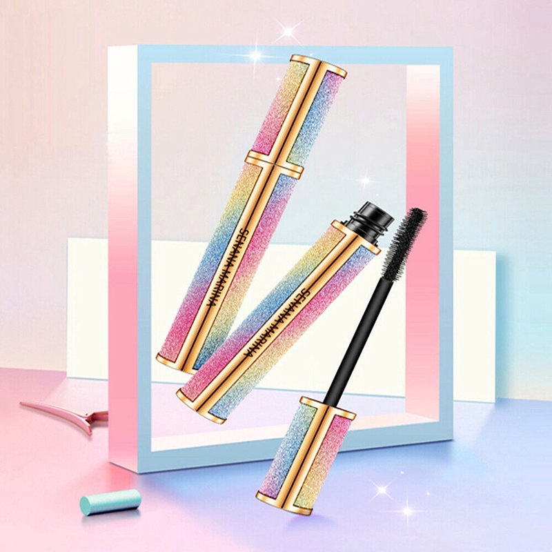 Mascara sợi tơ 4D chống thấm nước làm dày và dài mi hiệu quả