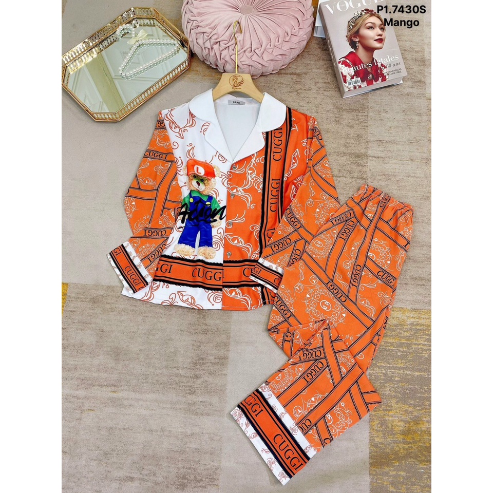 Bộ Pijama Dài Tay. Bộ Thiết Kế Cao Cấp