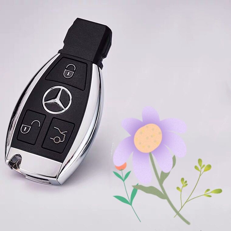 Vỏ Bọc Chìa Khóa Thông Minh 2/3 Nút Cho Mercedes benz BGA NEC