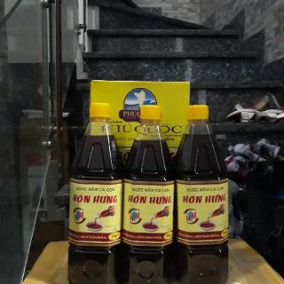 NƯỚC MẮM HỚN HƯNG(CHÍNH HÃNG PHÚ QUỐC)1 cặp 2c sành 650ml